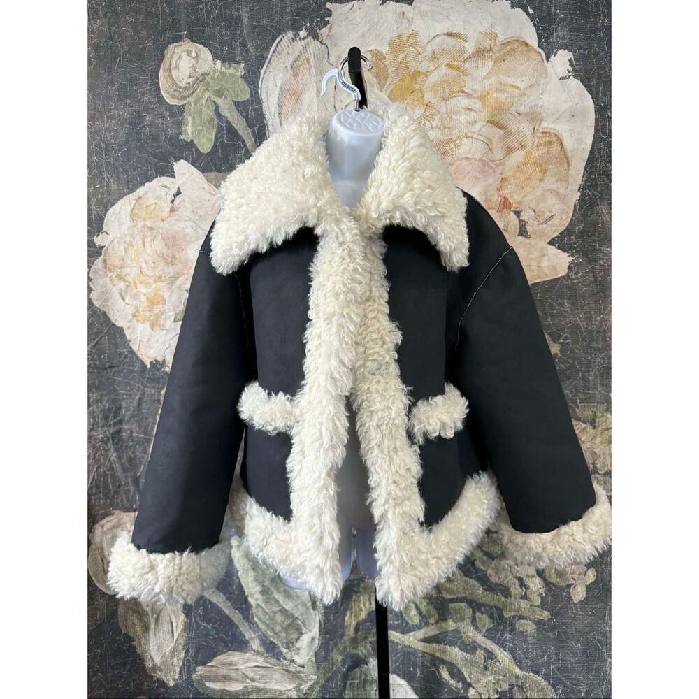 New Free People Kiki Sherpa Jacket Size S - Picture 6 of 11
